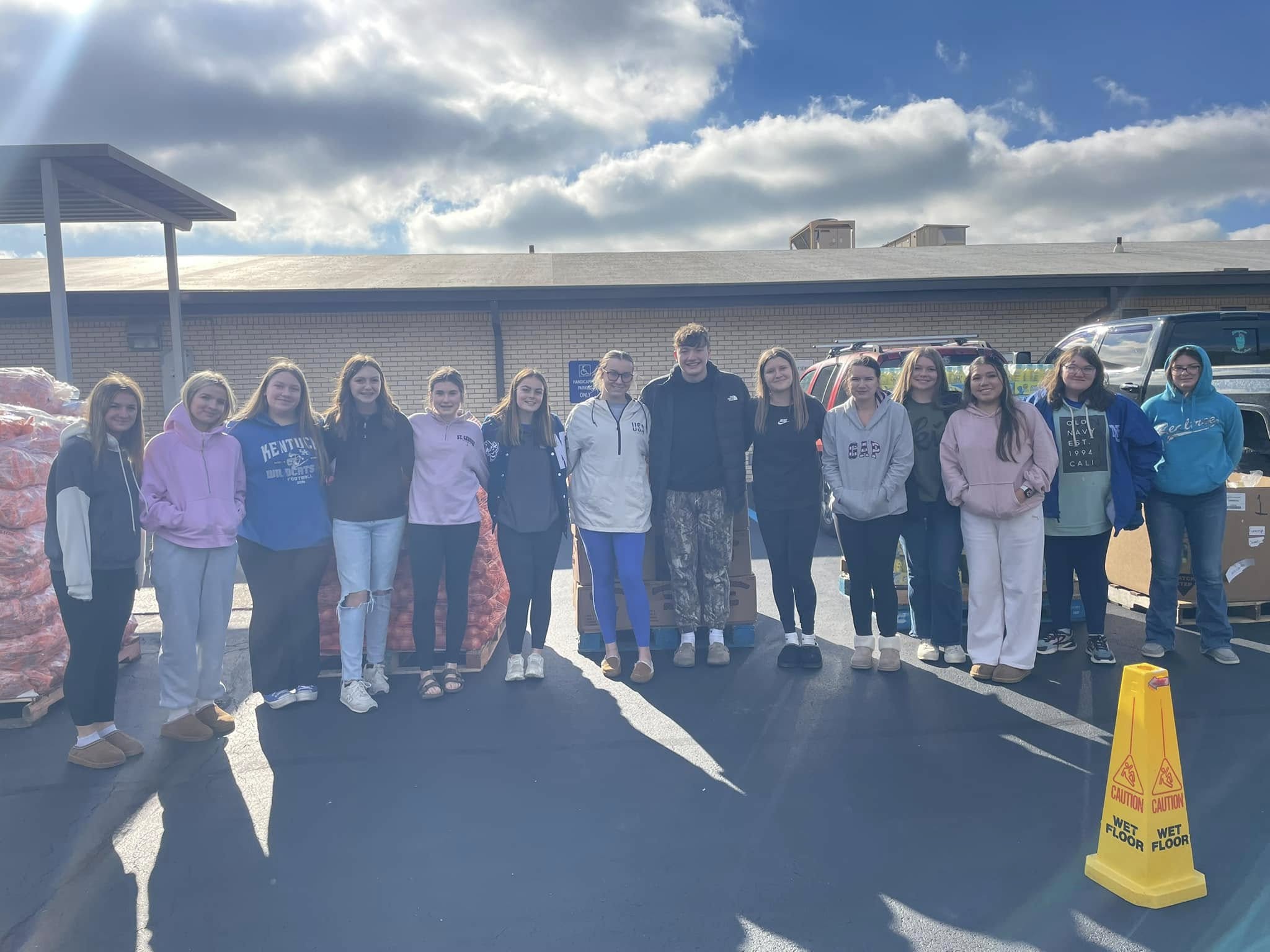 Community Service Food Distribution