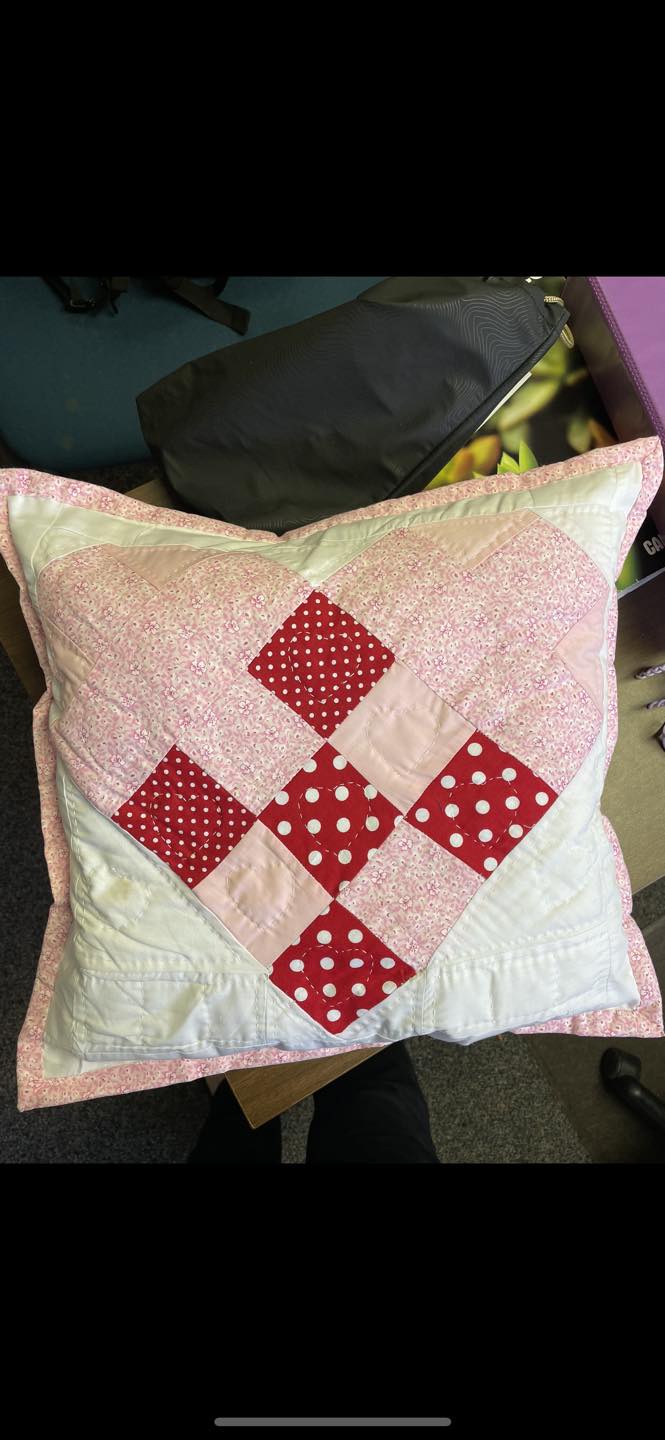 Quilted pillow